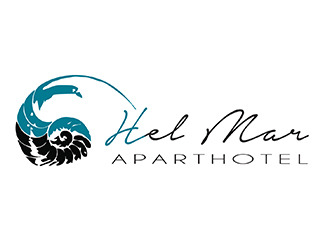 Projekt graficzny logo dla firmy online HEL MAR 